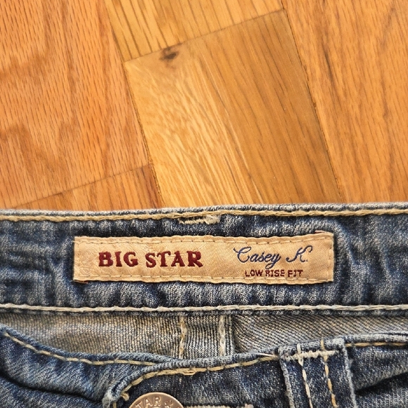 Big Star Flare Jeans in Classic Blue **These Have Been Shortened. Sz 27 Short - Picture 2 of 8